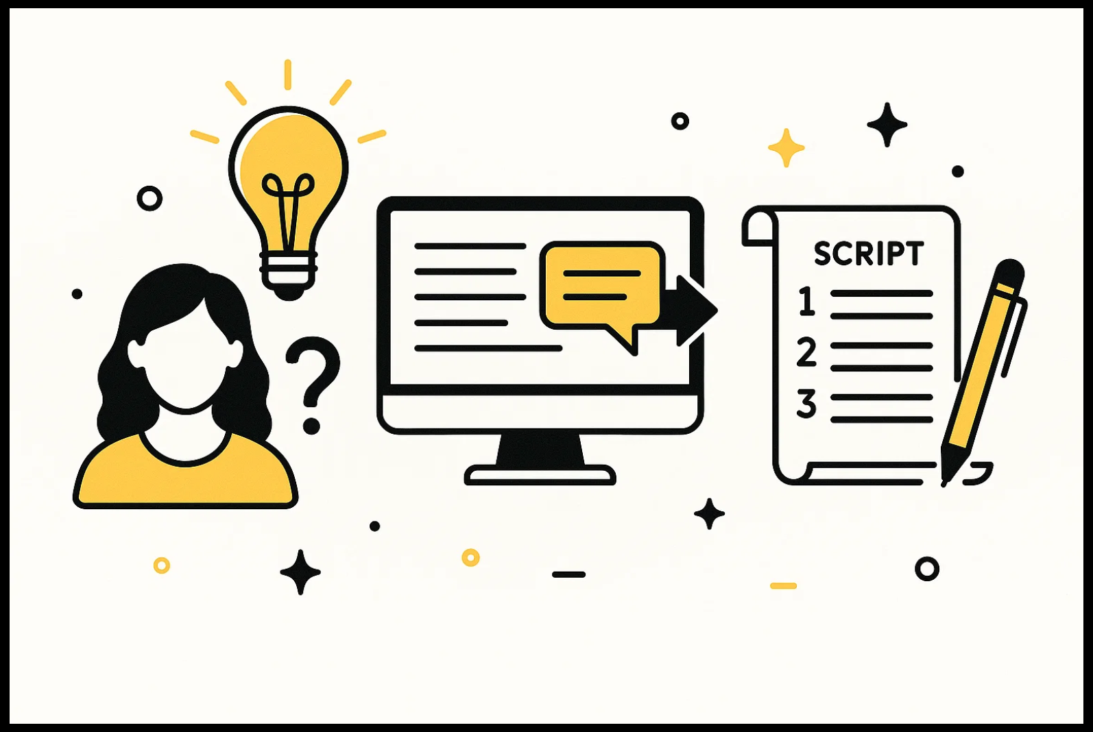 Étapes pour générer un script efficace