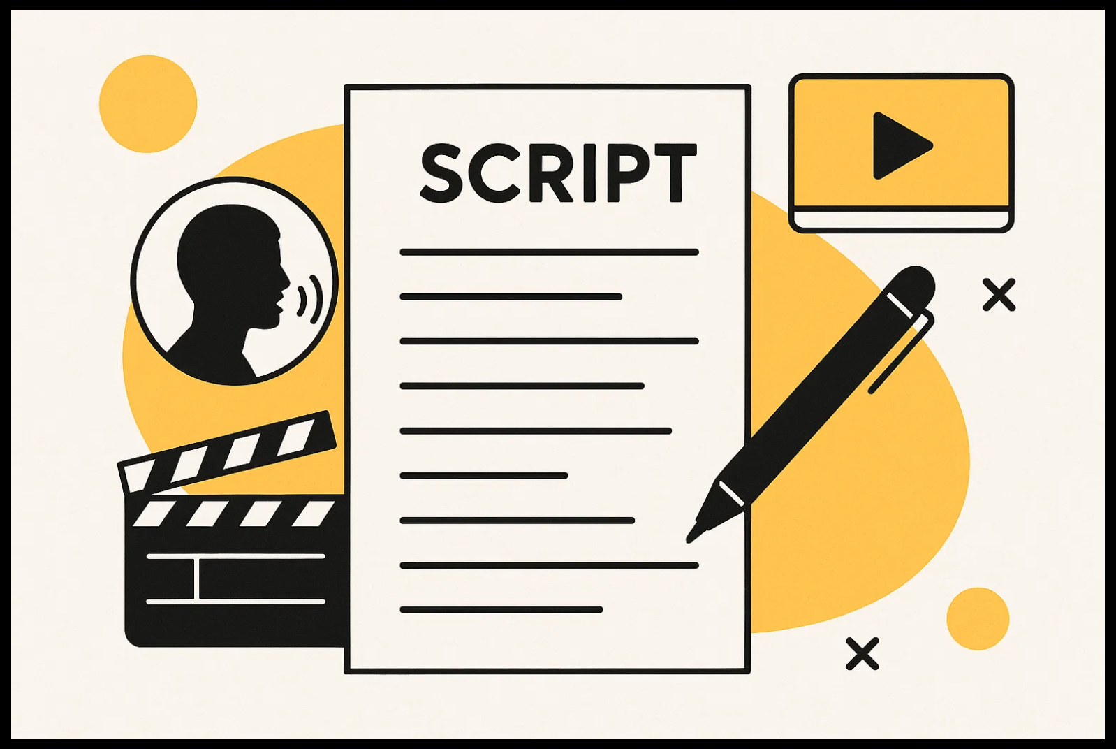 L’importance du script dans une vidéo générée par IA