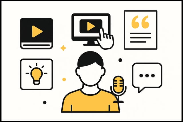 7 idées de contenu “faceless” à lancer cette semaine avec l’IA