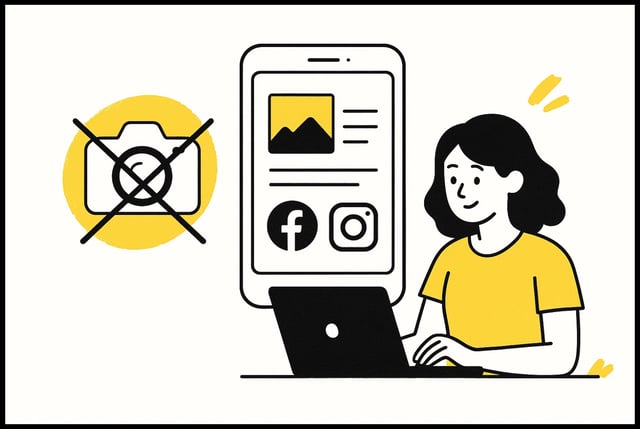 Peut-on créer une pub Facebook/Instagram avec l’IA sans caméra ?