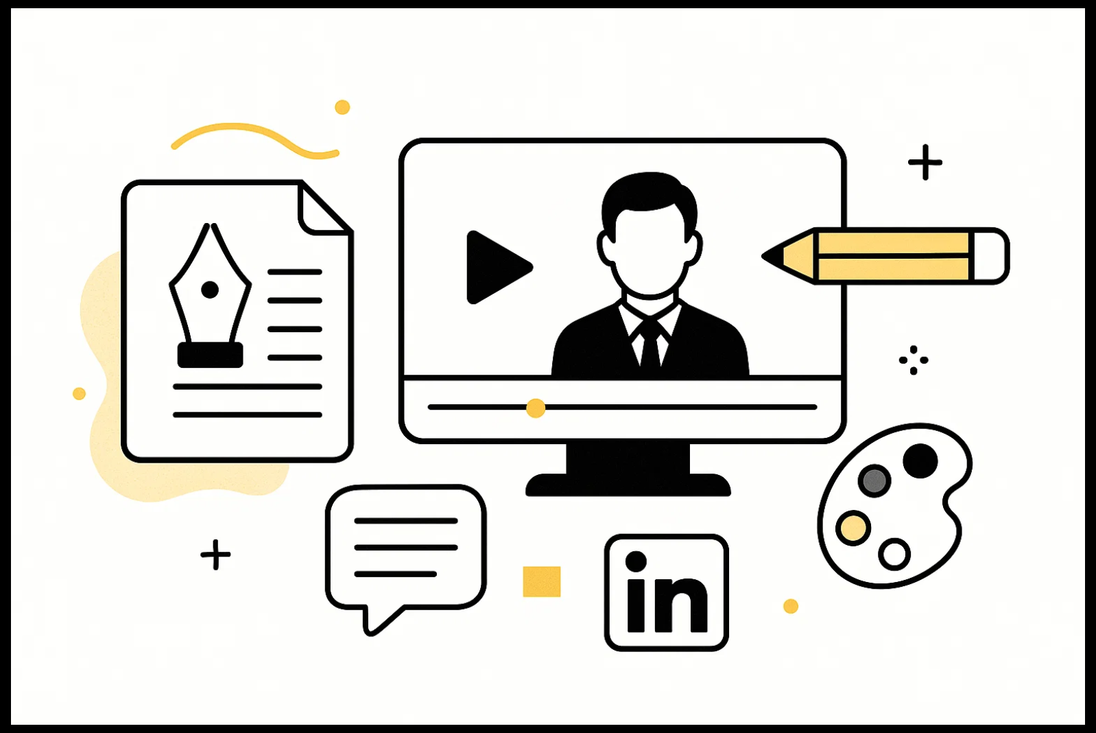 Comment créer une vidéo LinkedIn IA ?