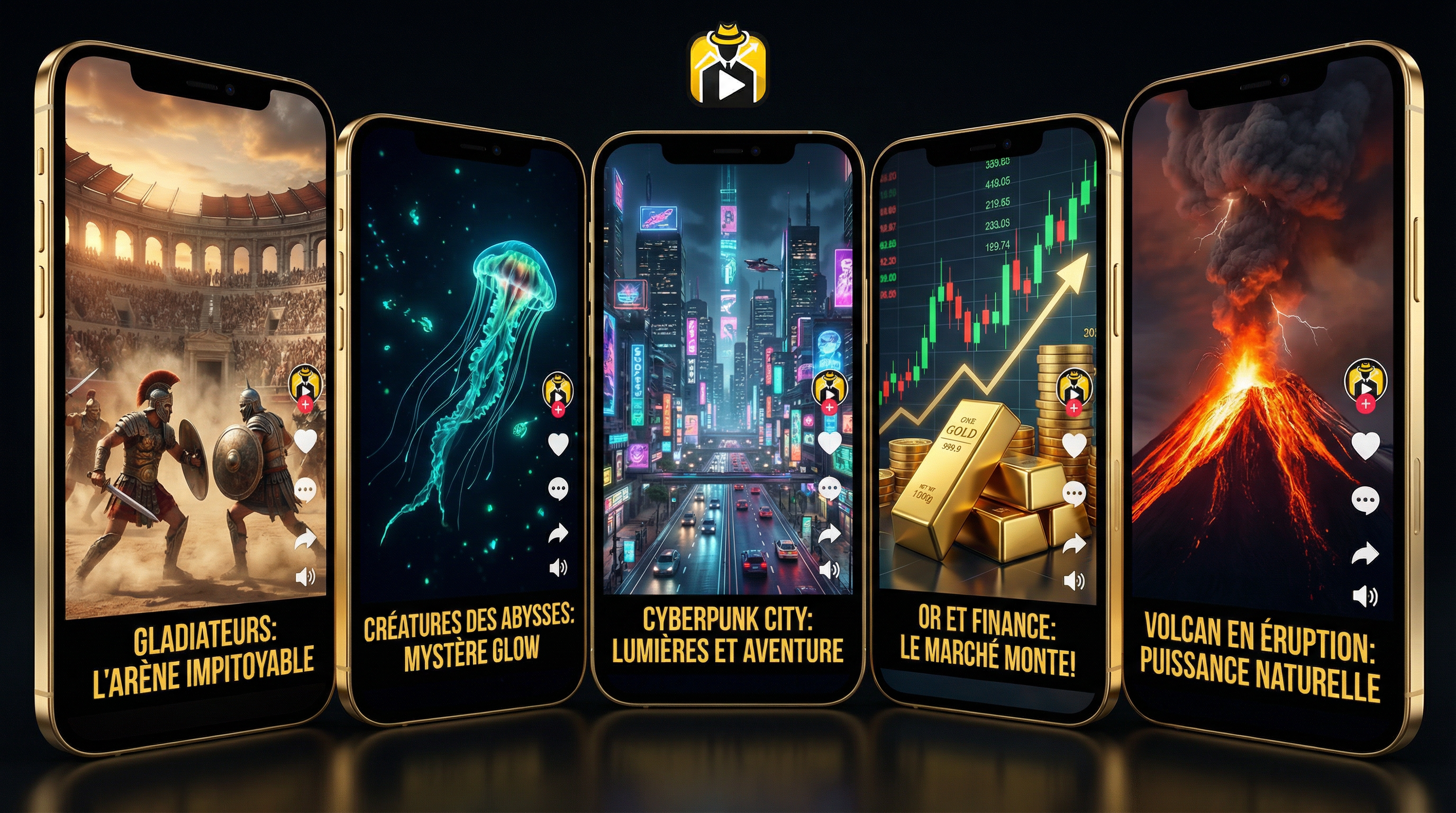 Création de vidéos TikTok virales par IA avec sous-titres animés